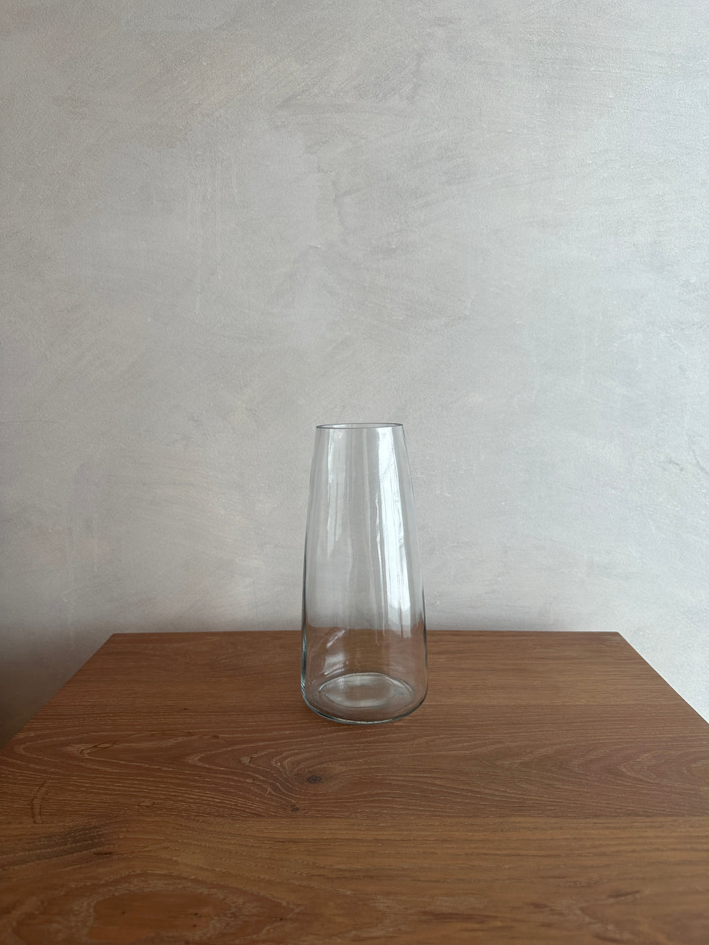 Clear Glass Vase