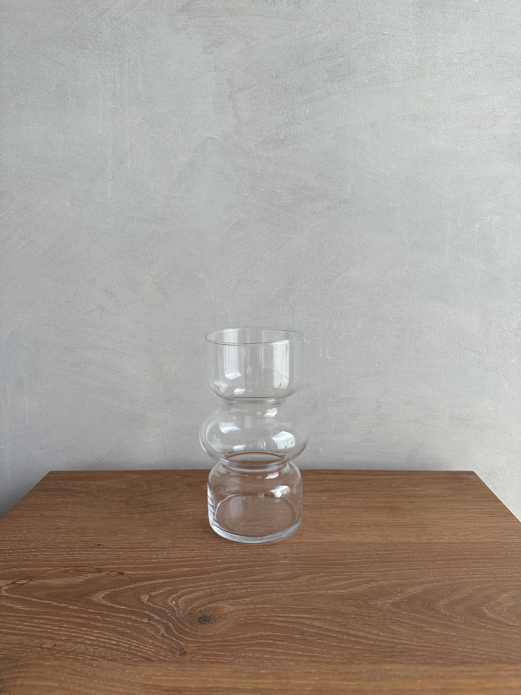 Clear Glass Vase