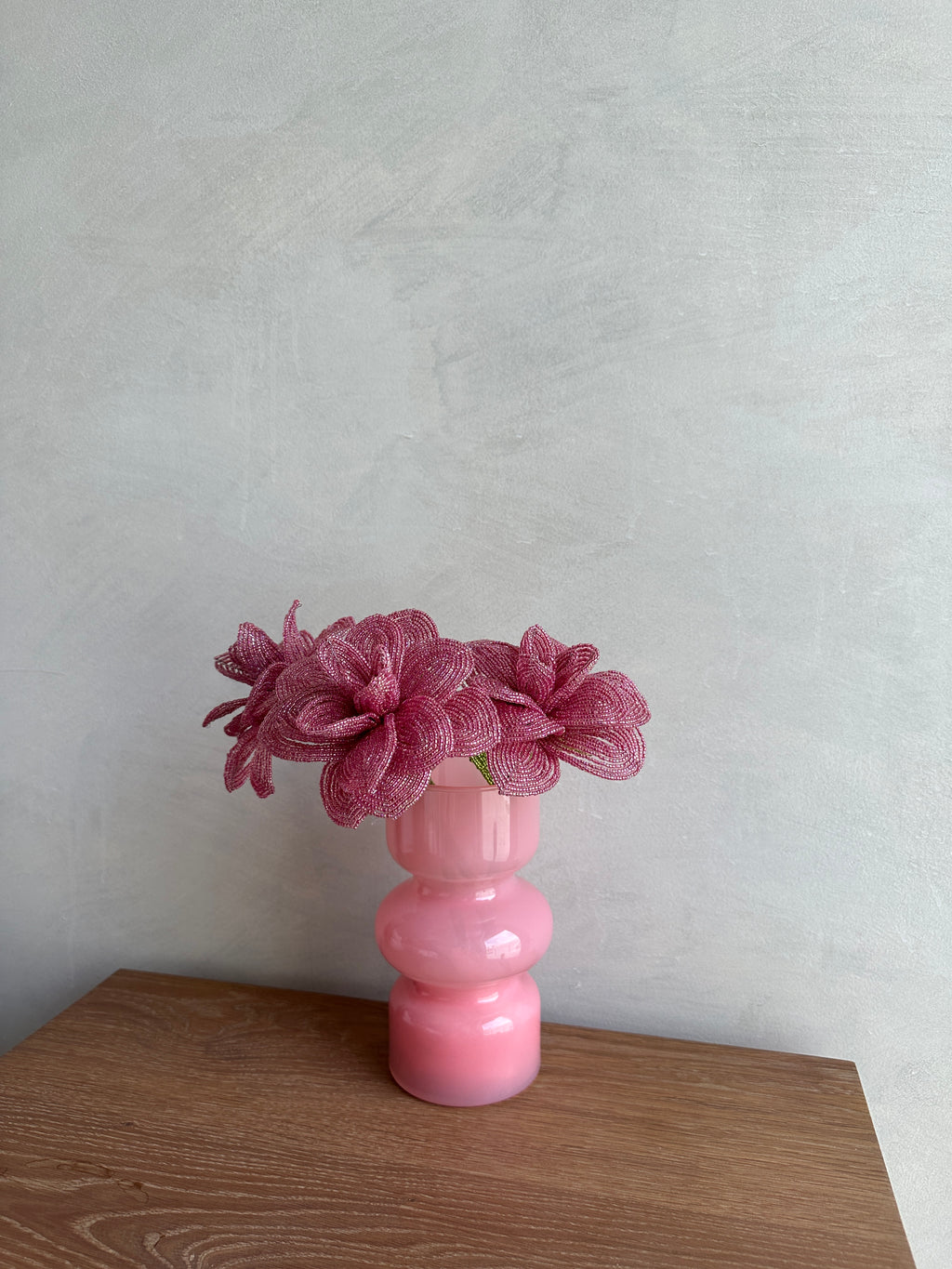 Pink Glass Vase