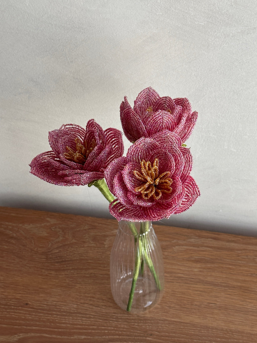 Mauve Rose Trio Bouquet