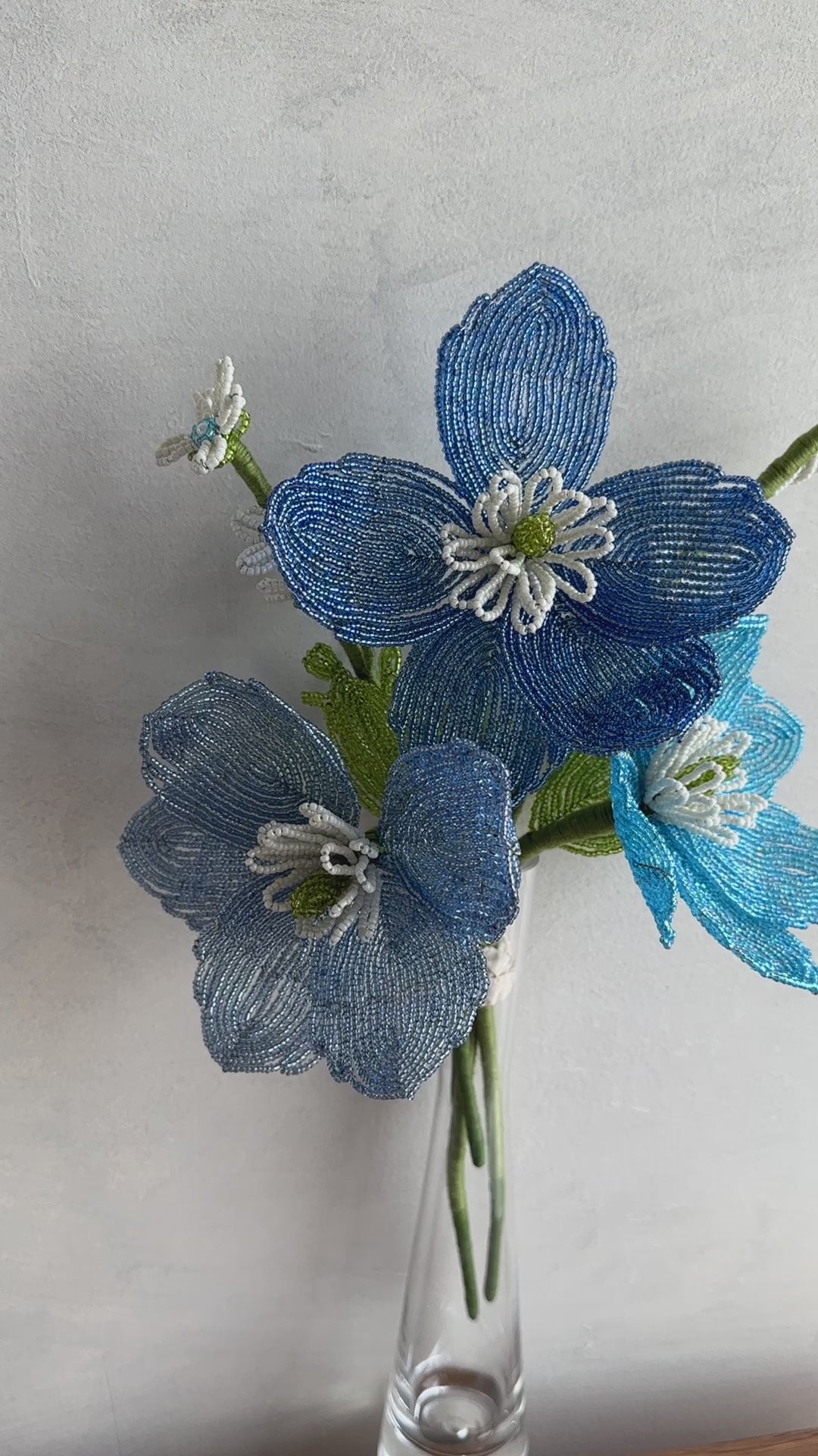 Blue Poppy Trio Bouquet