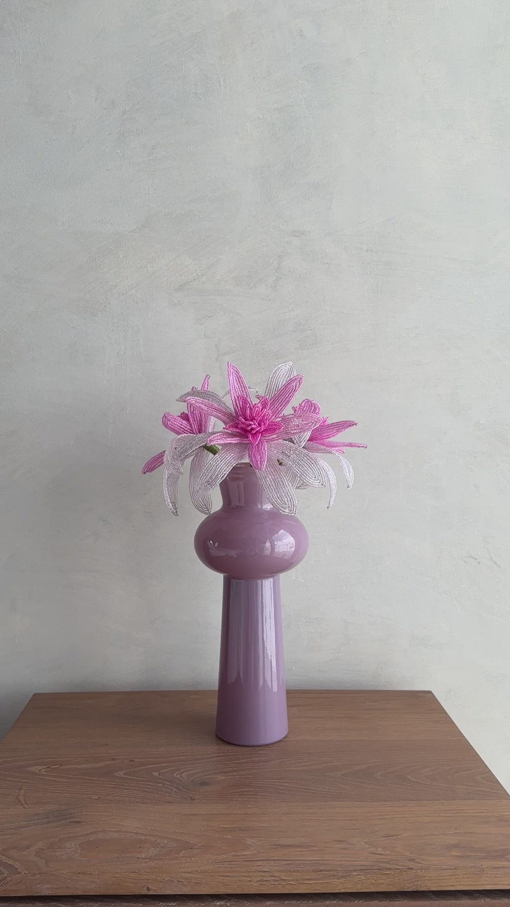 Pink Dahlia Trio Bouquet