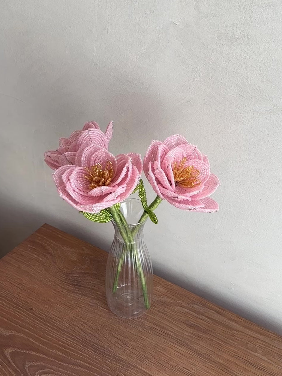 Pink Rose Trio Bouquet